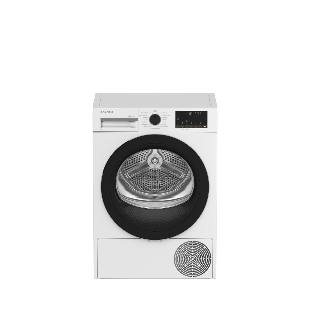 Grundig GPDH 9554 9 KG 15 Prg. Isı Pompalı Kurutma Makinesi