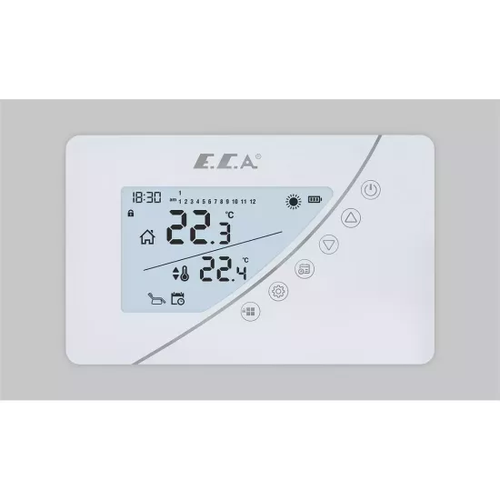 ECA Poly Touch 400W Kablosuz Oda Termostatı